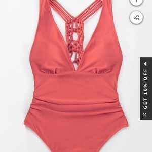 Braided and Strappy one piece bikini